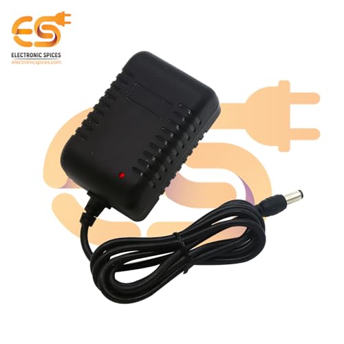 Electronicspices Electronic Spices 9V 1A DC Power Supply Adapter with 5.5mm x 2.5mm Male Plug pin Connector - Image 5