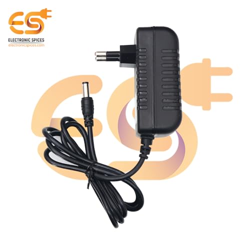Electronicspices Electronic Spices 9V 1A DC Power Supply Adapter with 5.5mm x 2.5mm Male Plug pin Connector - Image 4