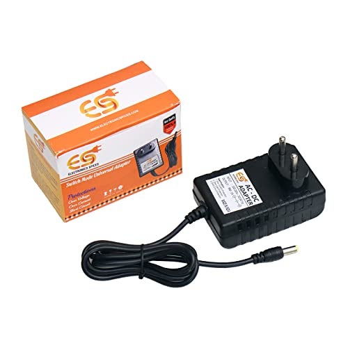 Electronicspices Electronic Spices 9V 1A DC Power Supply Adapter with 5.5mm x 2.5mm Male Plug pin Connector - Image 1