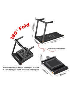 STH-3090 Motorized Under Desk Walking Pad Treadmill for Home Use - 5.5 HP Peak, 180° Folding, Preinstalled, App Control, Store under Bed/Sofa, 110 kg User Weight - pzsku/Z28BF18C8A87B7E0104E1Z/45/_/1705052443/4aade852-a239-4609-9ed1-25115e474e94