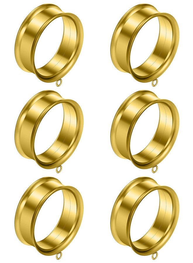 Cisyozi 20mm DIY Tunnels Plugs Gauges Earrings for Ears 13/16 inch 316L Surgical Stainelss Steel Gold Double Flare Tunnel Plug for Ear Dangle Gauges Accessories Piercing Jewelry Women Men 20 mm - Image 1