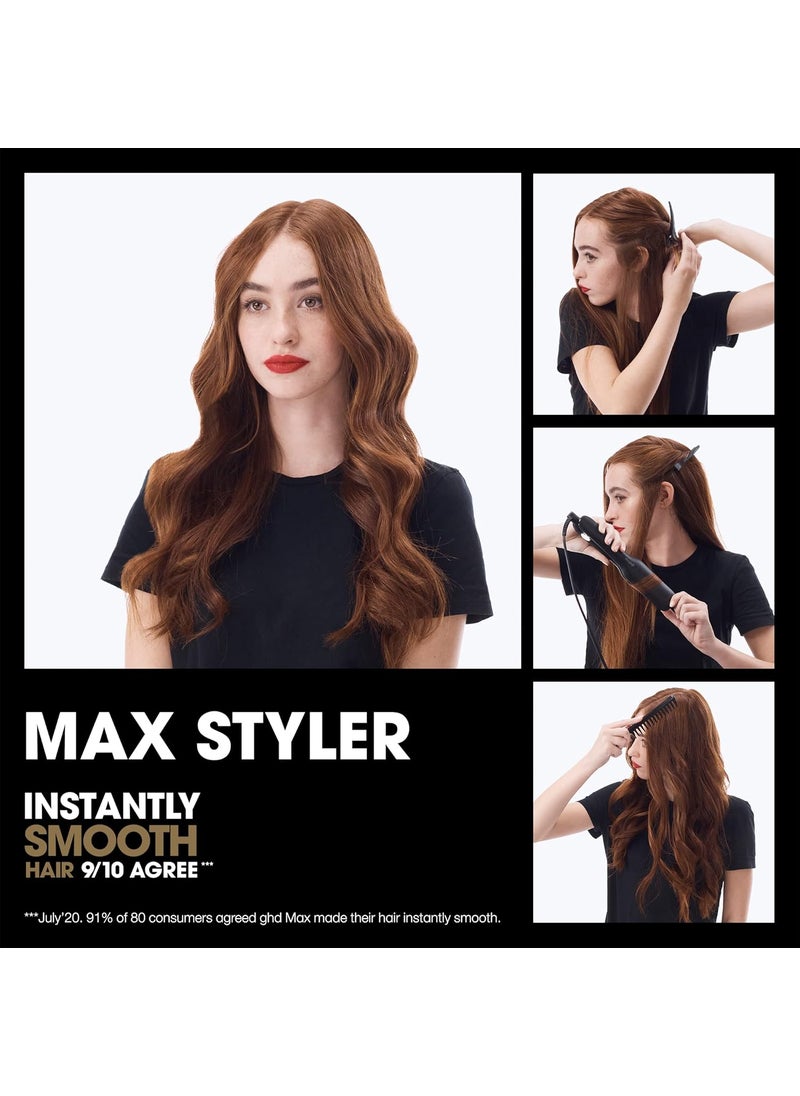 ghd ghd Max Styler  2 Flat Iron Hair Straightener  Professional Wide Ceramic Plates Hair Styling Tool for Long Thick and Curly Hair  - Image 5