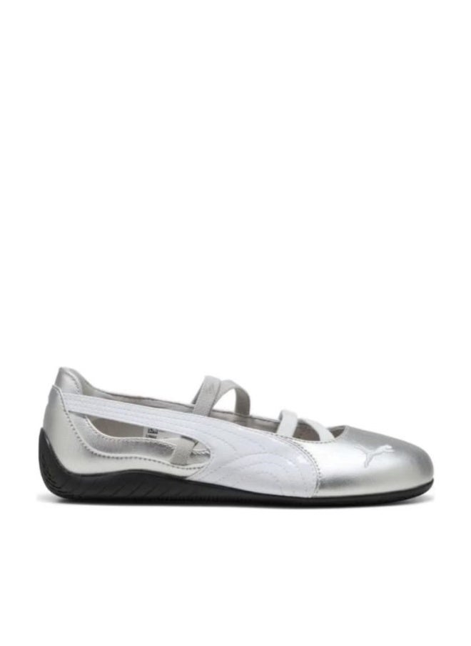 PUMA Chaussons de ballet Speedcat pour femmes - Argent brillant - Chaussures confortables et élégantes - Image 1