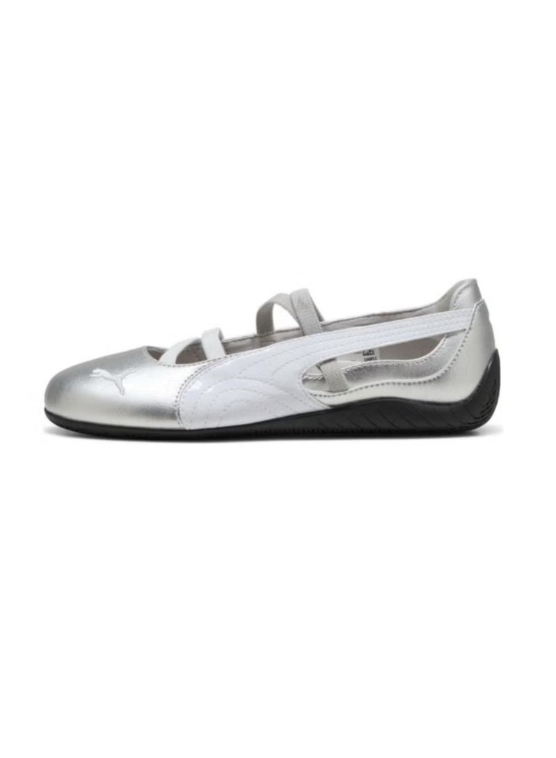 PUMA Chaussons de ballet Speedcat pour femmes - Argent brillant - Chaussures confortables et élégantes - Image 2