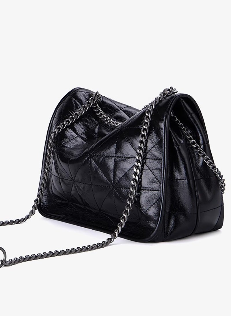 sheBloom European style fashionable handbag in black  - Image 2