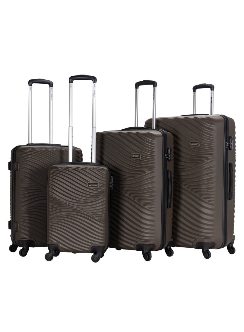 فيبتور مجموعة من 4 حقائب سفر بعجلات ABS مع قفل رقم 20،24،28،32 بوصة - Image 1