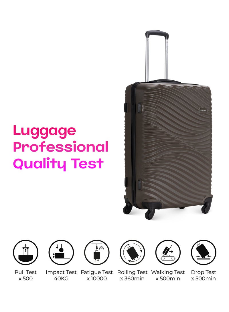 فيبتور مجموعة من 4 حقائب سفر بعجلات ABS مع قفل رقم 20،24،28،32 بوصة - Image 2