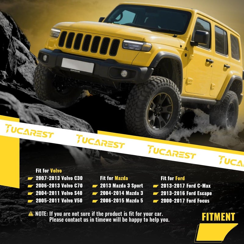 TUCAREST 2Pcs K100002 Rear Upper Control Arm Assembly for Ford, Mazda, and Volvo - Image 2