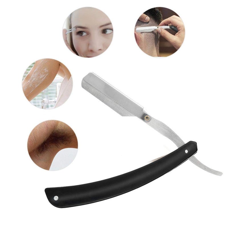 woobles Razor, Shaver, Stainless Steel Salon Shave, Trimmer Cup, Traditional Shaver, Length 16-24.7cm, Family Friendly, Hair Salon - Image 1