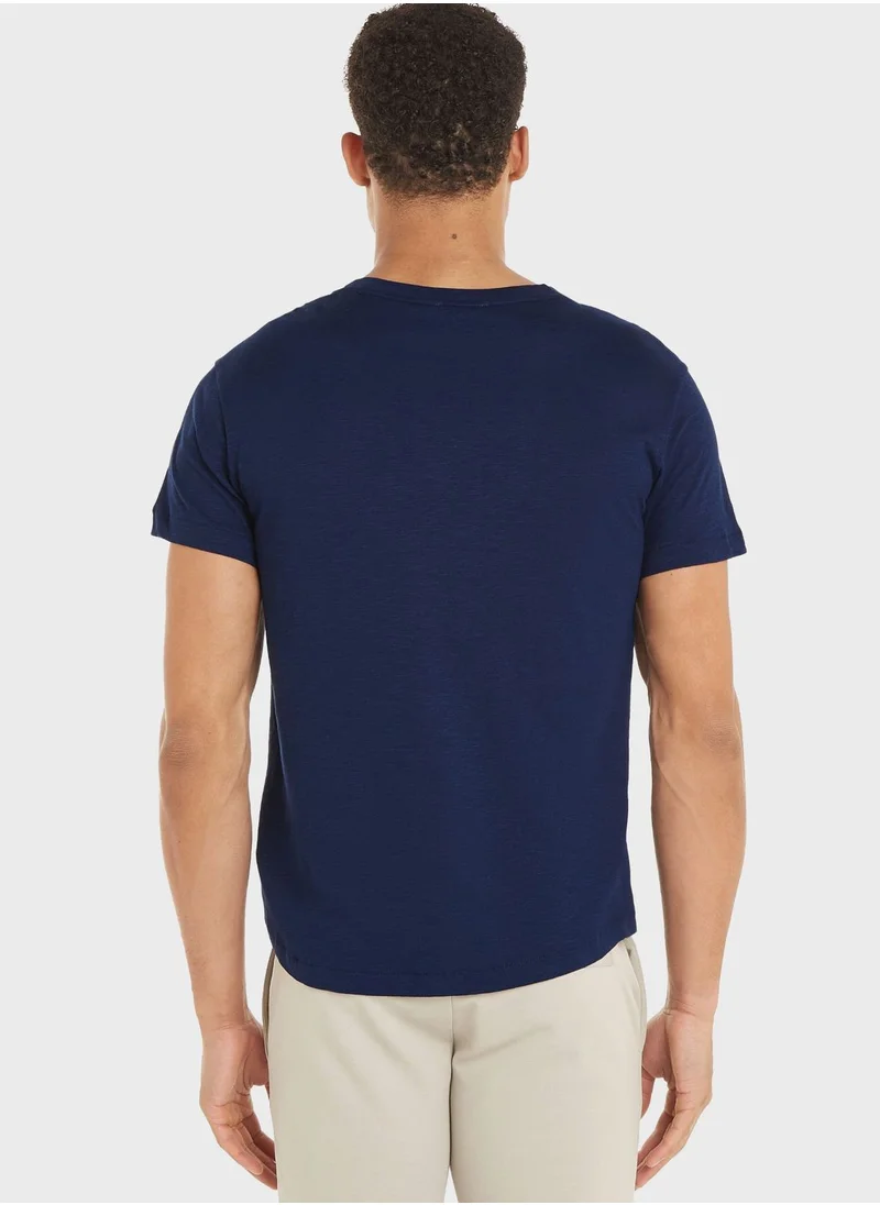 CALVIN KLEIN Logo Crew Neck T-Shirt