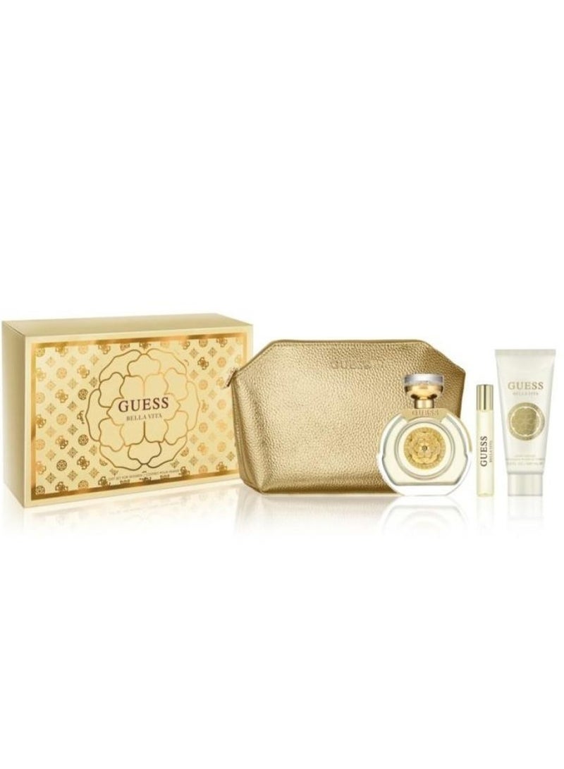 جس بيلا فيتا للنساء 100 مل + 15 مل + 100 بلسم + حقيبة - Image 2