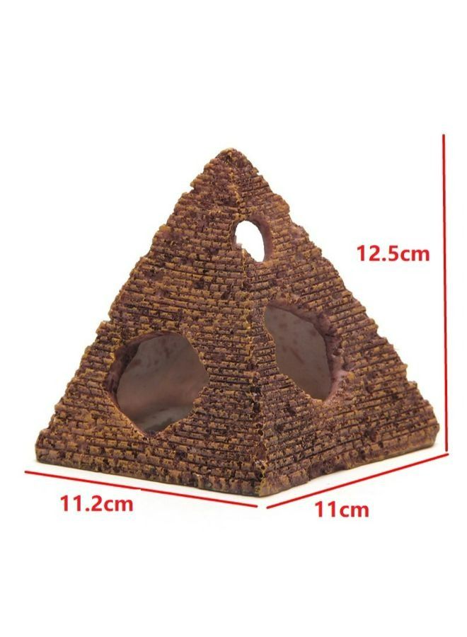 حوض السمك ديكور الهرم المصري - Image 3