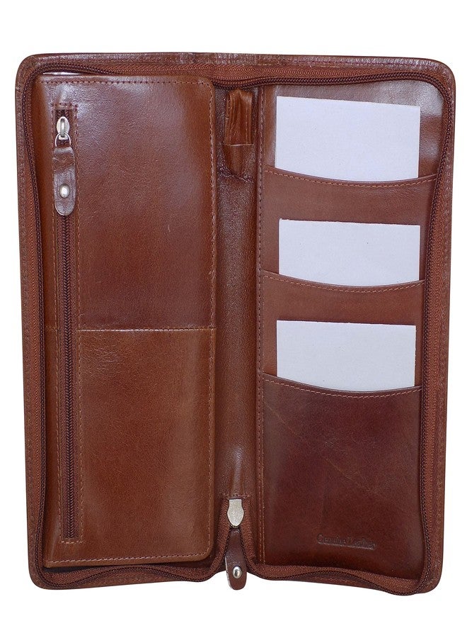 STYLE SHOES Leather Passport Holder||Passport Wallet||Boarding Pass Holder Long wallet Travel Document Holder |Credit Card Holder Travel Organizer for Men Women - Image 3