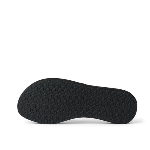 Reef Star Cushion Sassy Womens Flip Flop, Ultra Soft Cushion Footbed, Arch Support, Black/Silver, 9 - Image 4