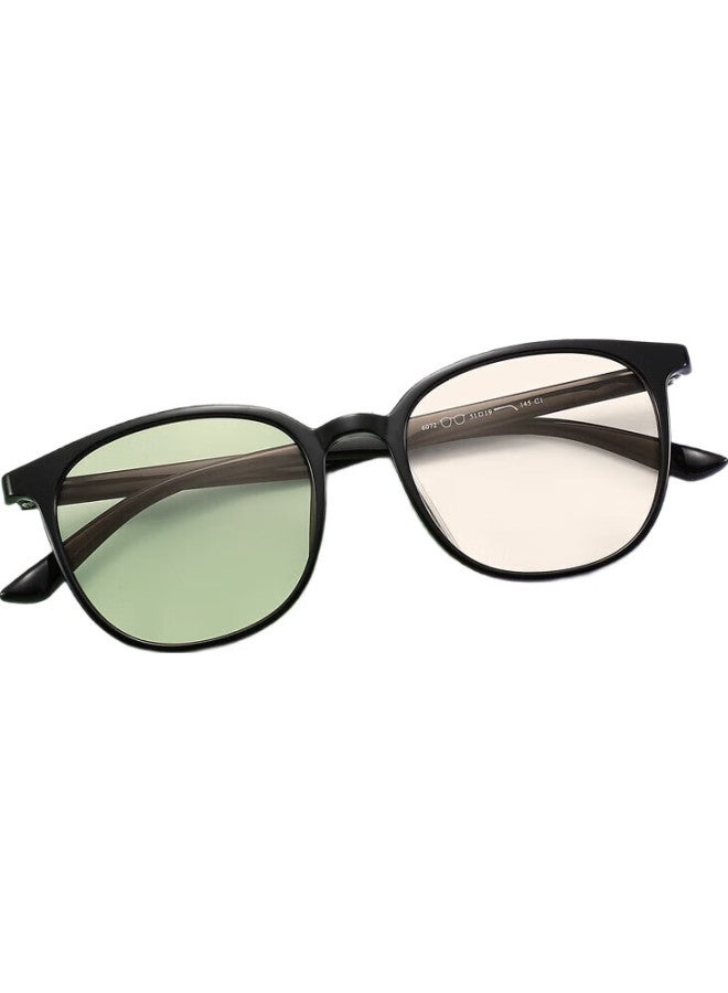 Bertha Anti-Blue Light And Anti-Radiation Black Melanin Glasses For Women Imported From The United States, Uv Protection For Viewing Phones And Computers, Plain Glasses For Postoperative Use - Image 3