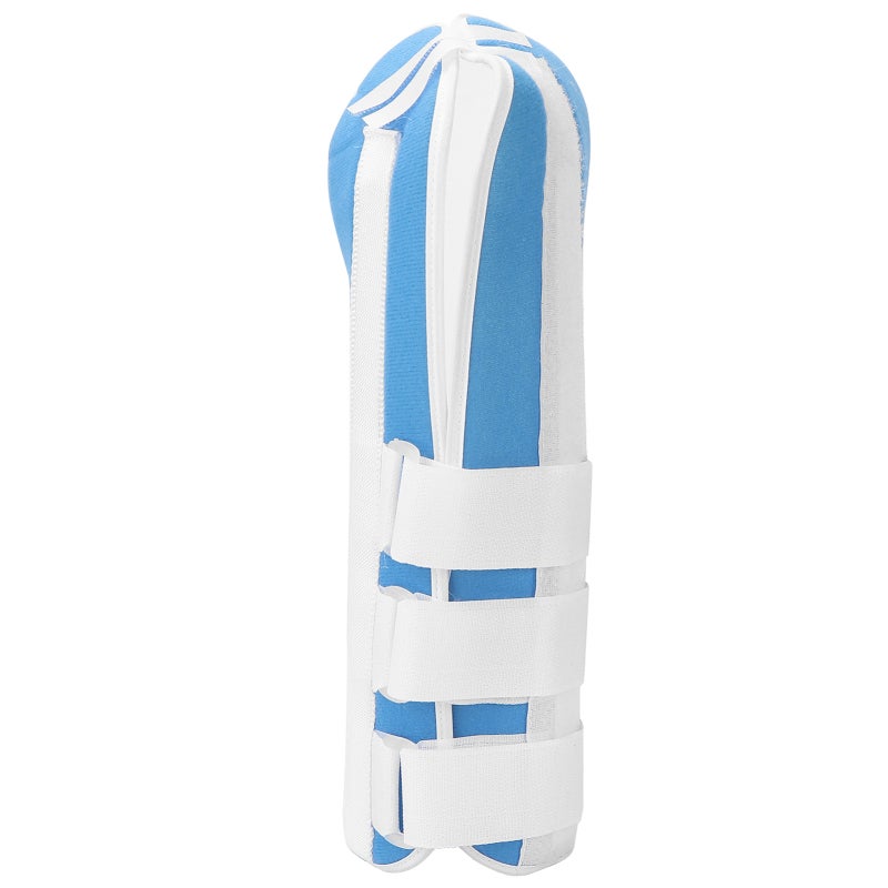 Adjustable Upper Arm Splint M Size Breathable Skin-Friendly Fabric - Detachable Aluminum Strip Support Adjustable Buckle Design Humeral Shaft Brace for Humerus Fracture Recovery Home Injury Care - Image 5