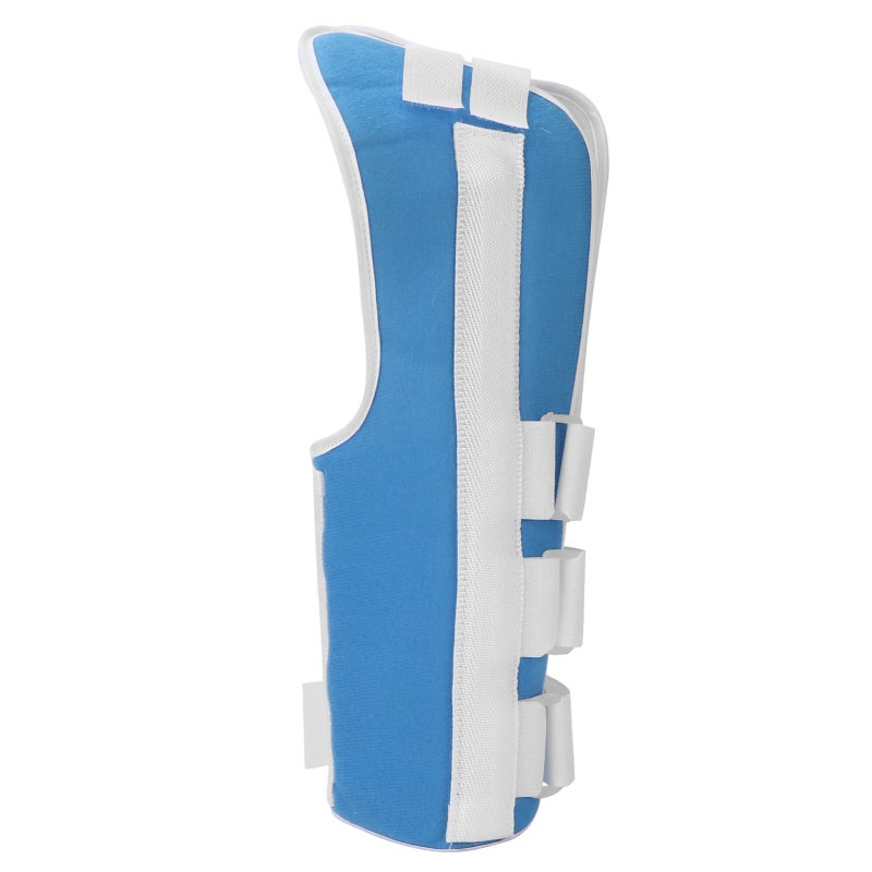 Adjustable Upper Arm Splint M Size Breathable Skin-Friendly Fabric - Detachable Aluminum Strip Support Adjustable Buckle Design Humeral Shaft Brace for Humerus Fracture Recovery Home Injury Care - Image 4