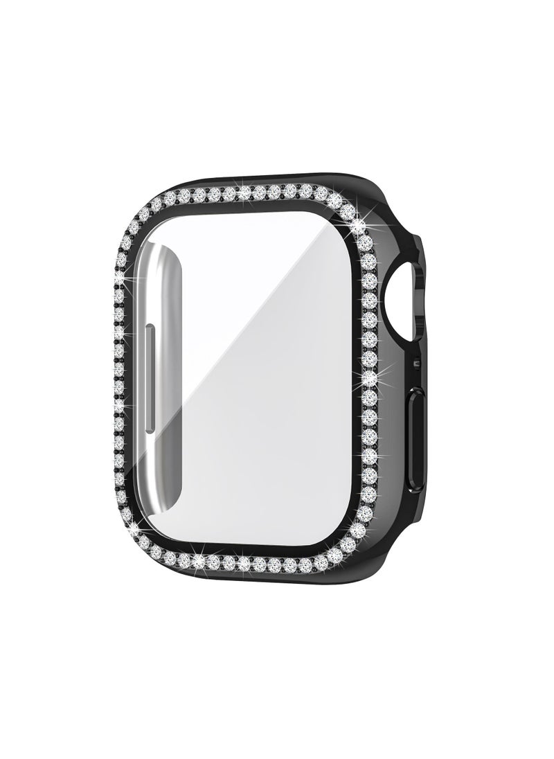 Y&D - Waterproof Case With Screen Protector  For AppleWatch 4/5/6/SE 40mm Built-in Tempered Glass Film Hard PC Bumper Full Protective Cover - Image 1