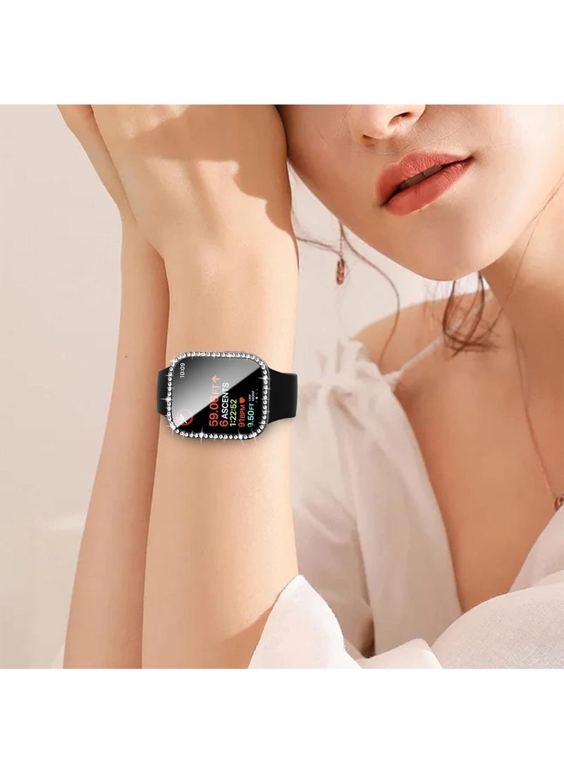 Y&D - Waterproof Case With Screen Protector  For AppleWatch 4/5/6/SE 40mm Built-in Tempered Glass Film Hard PC Bumper Full Protective Cover - Image 1