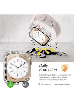 Y&D حافظة حماية متكاملة من الفيلم المقوى مناسبة لساعة AppleWatch4/5/6/SE مقاس 40 مم  - Image 5