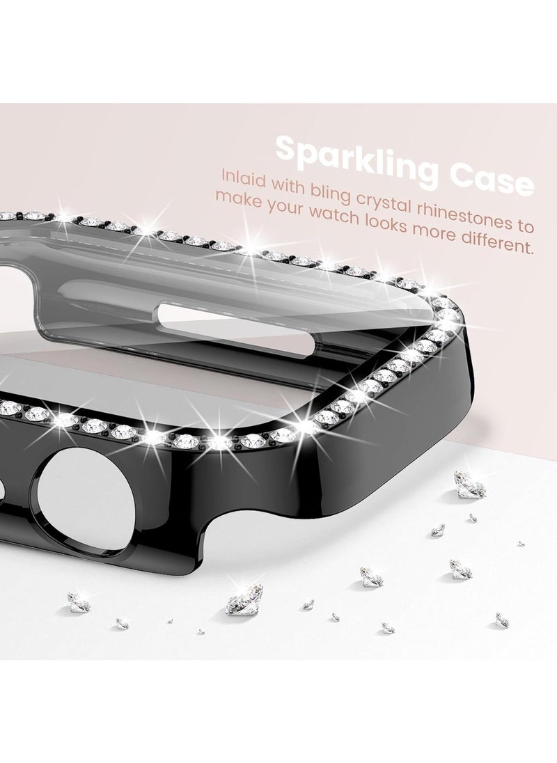 Y&D - Waterproof Case With Screen Protector  For AppleWatch 4/5/6/SE 40mm Built-in Tempered Glass Film Hard PC Bumper Full Protective Cover - Image 1