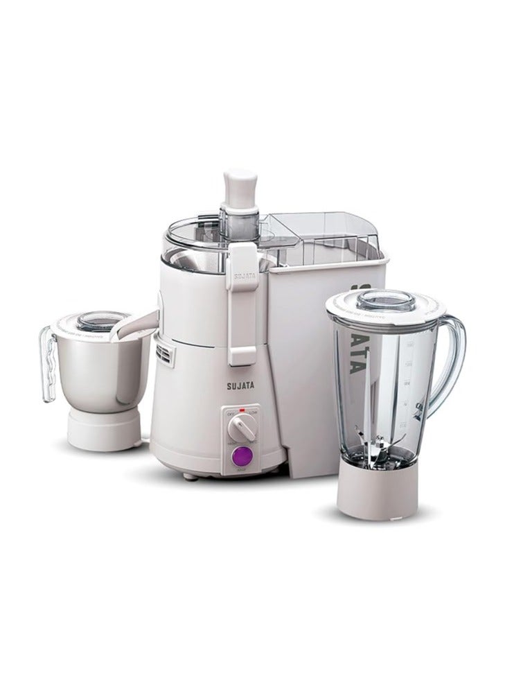 Sujata Powermatic Plus 900 Watts Juicer Mixer Grinder | 22000 Rotations Per Min | 90 Minutes Continuous Running | 2 Versatile Jars 1750 ml and 1000 ml  - Image 1