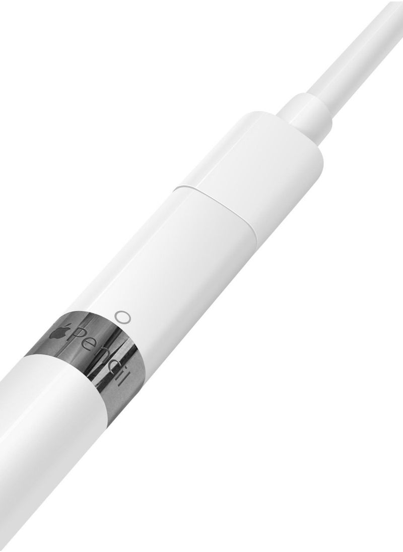 Y&D - Charging Adapter for Apple Pencil Connector 1st Generation (2pcs White) - Image 1