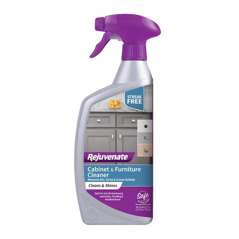 Rejuvenate Cabinet And Furniture Cleaner Removes Dirt, Grime And Grease Buildup To Clean And Shine Cabinets And Furniture, 24 Ounces - Image 1