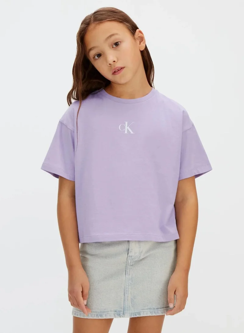 Calvin Klein Kids' Boxy Logo T-Shirt