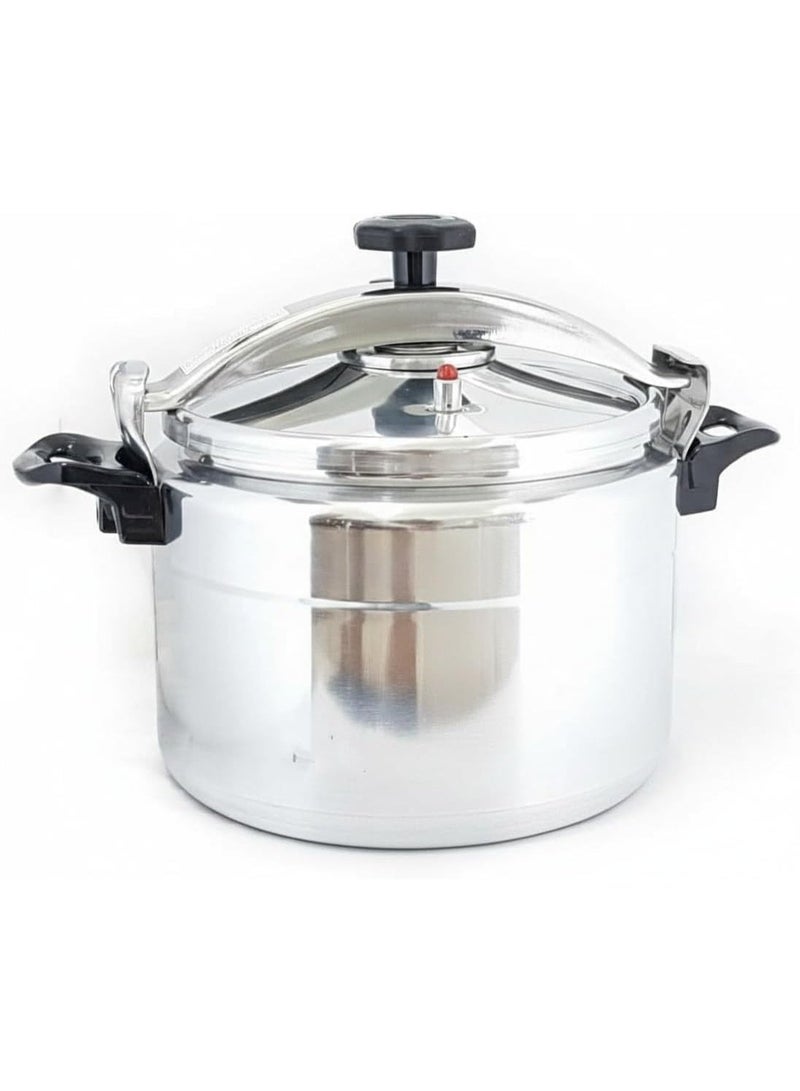 40-Liter Industrial Commercial Pressure Cooker – Premium Heavy-Duty Aluminum Express Stockpot - Image 1