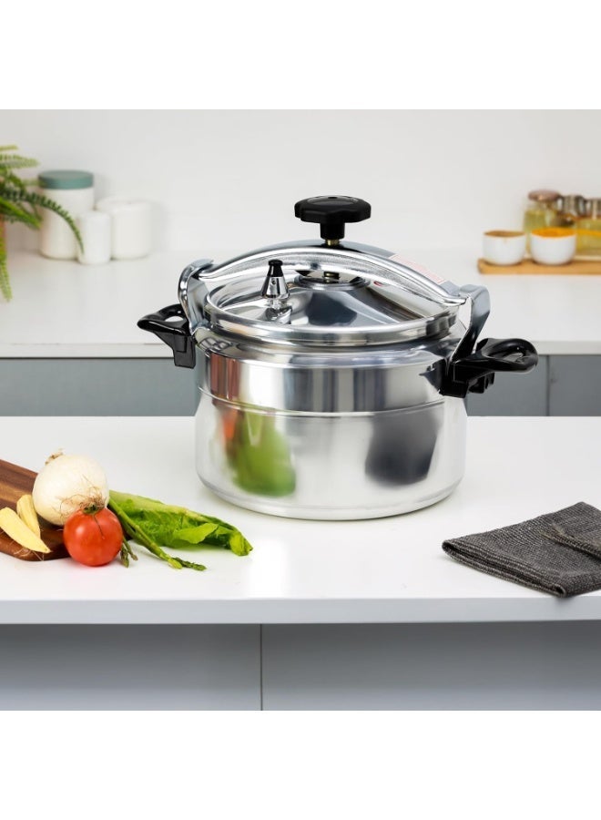 40-Liter Industrial Commercial Pressure Cooker – Premium Heavy-Duty Aluminum Express Stockpot - Image 2