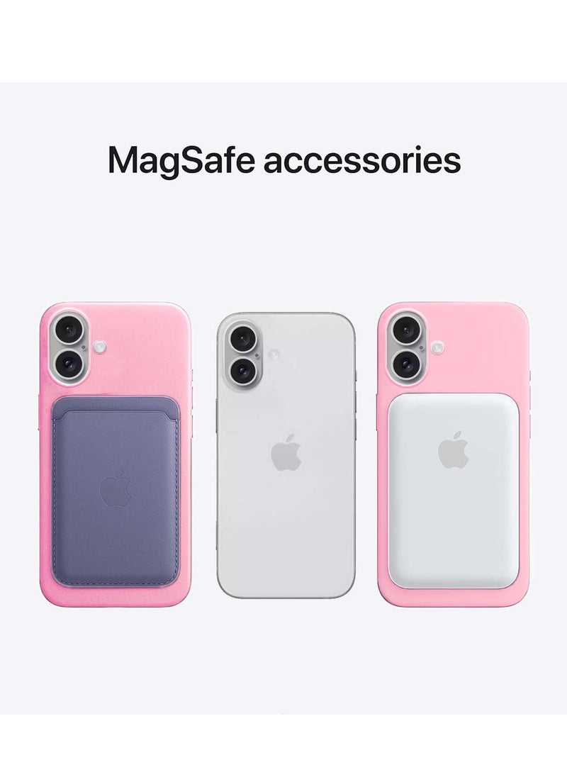 Wtech - Apple iPhone 16 2024 Premium Soft Liquid Silicone Case Cover - Hot Pink - Image 1