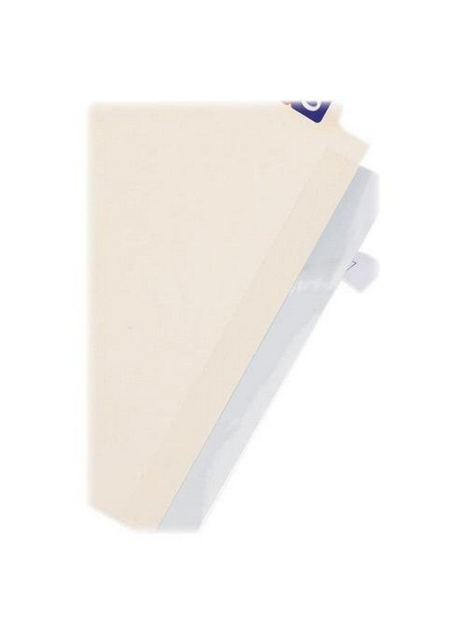tabbies File Folder Edge Protector, Clear Spine Edge Wrap Around Protectors, 2" W x 11" H, 100 Per Pack (68387)
