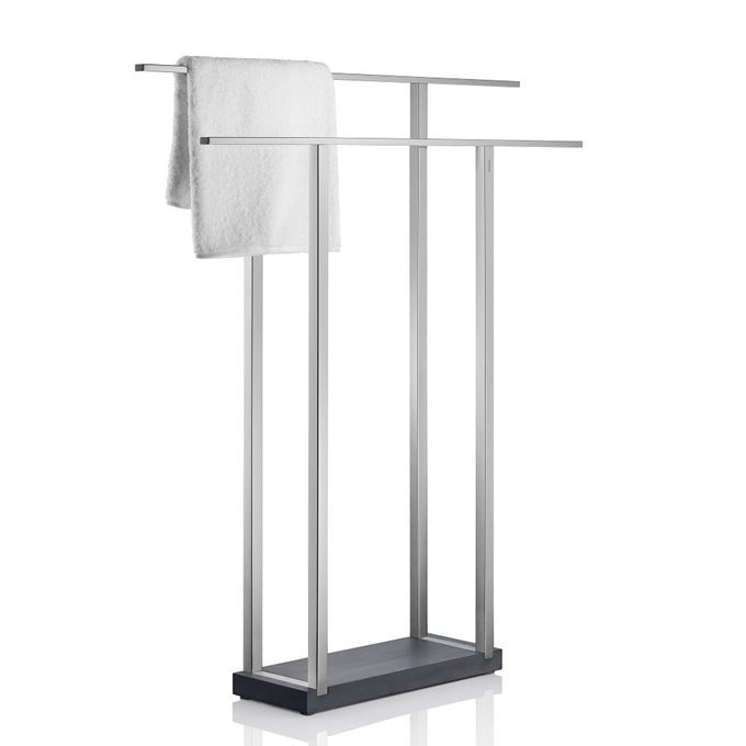 68694 MATTE DOUBLE TOWEL STAND