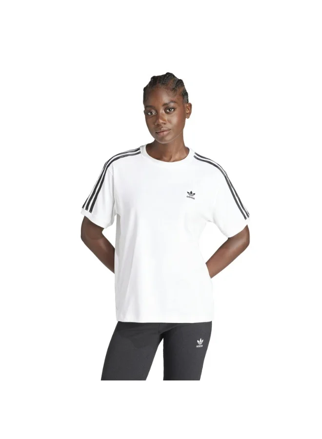 Adidas 3 STRIPE TEE White Originals Women T-SHIRTS