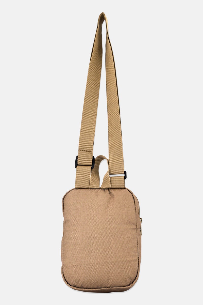 PUMA Men Phase Portable Brand Logo Cross Body Bag, Khaki - Image 2