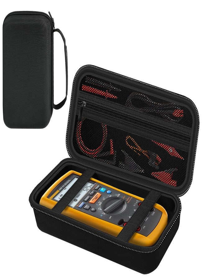 HESPLUS Carrying Case for Fluke1587 FC/ 87-V/ 87V Max/ 88V/ 15B+/ 17B+/ 1503/1507/1508/1577/3000 FC Multimeter Testers and Accessories, Multimeter Storage Bag Organizer Box (Case Only) - Image 4