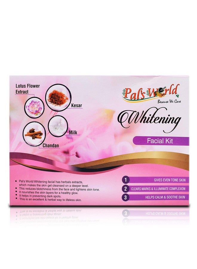 Pal's World Instant Radince Skin Whitening Facial Kit 320 Gram - Anti Agening Formula With Kesar Extract