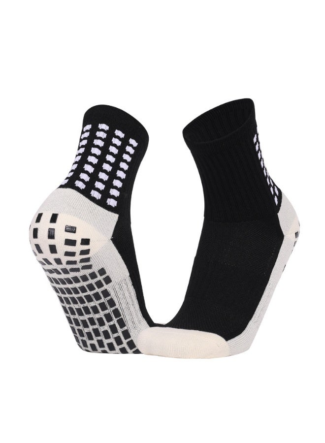 Kenzs Men's professional football socks (mid-tube) with good wrapping, non-slip, moisture absorption and deodorization - Image 1