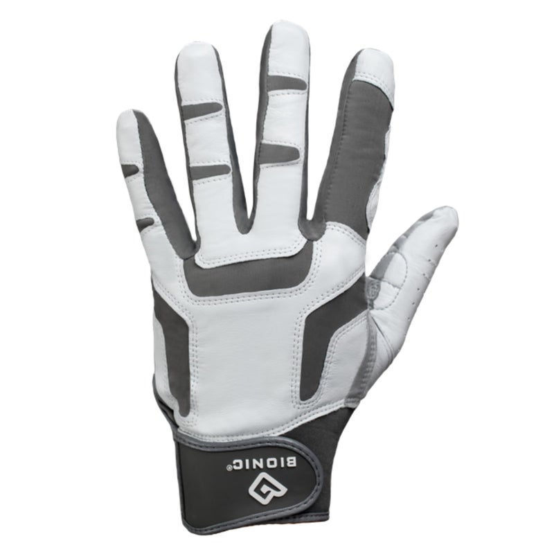 Bionic قفاز جولف بيوينك للرجال ReliefGrip 2.0 (فضي، متوسط، يسار) - Image 1