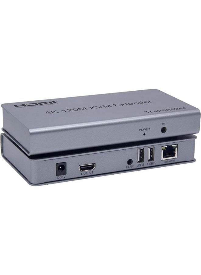 Gerenic - 4K 120M HDMI KVM extender over IP,with IR,USB - Image 1