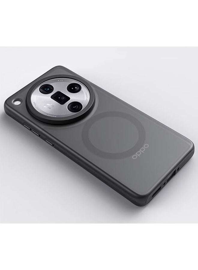 general Compatible with OPPO Find X7 Ultra phone case, matte magnetic minimalist all-inclusive anti-drop case compatible with OPPO Find X7 Ultra - Image 3