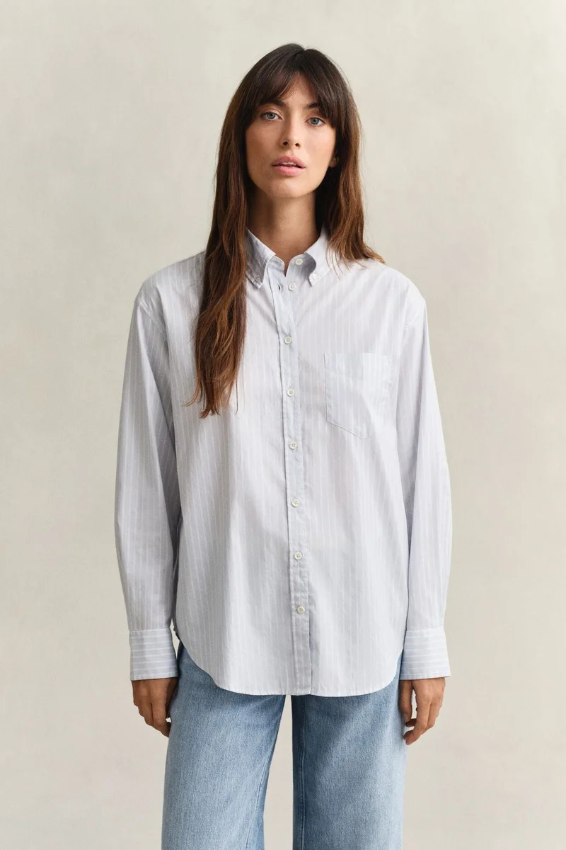 GANT Relaxed Luxury Oxford Stripe Bd Shirt