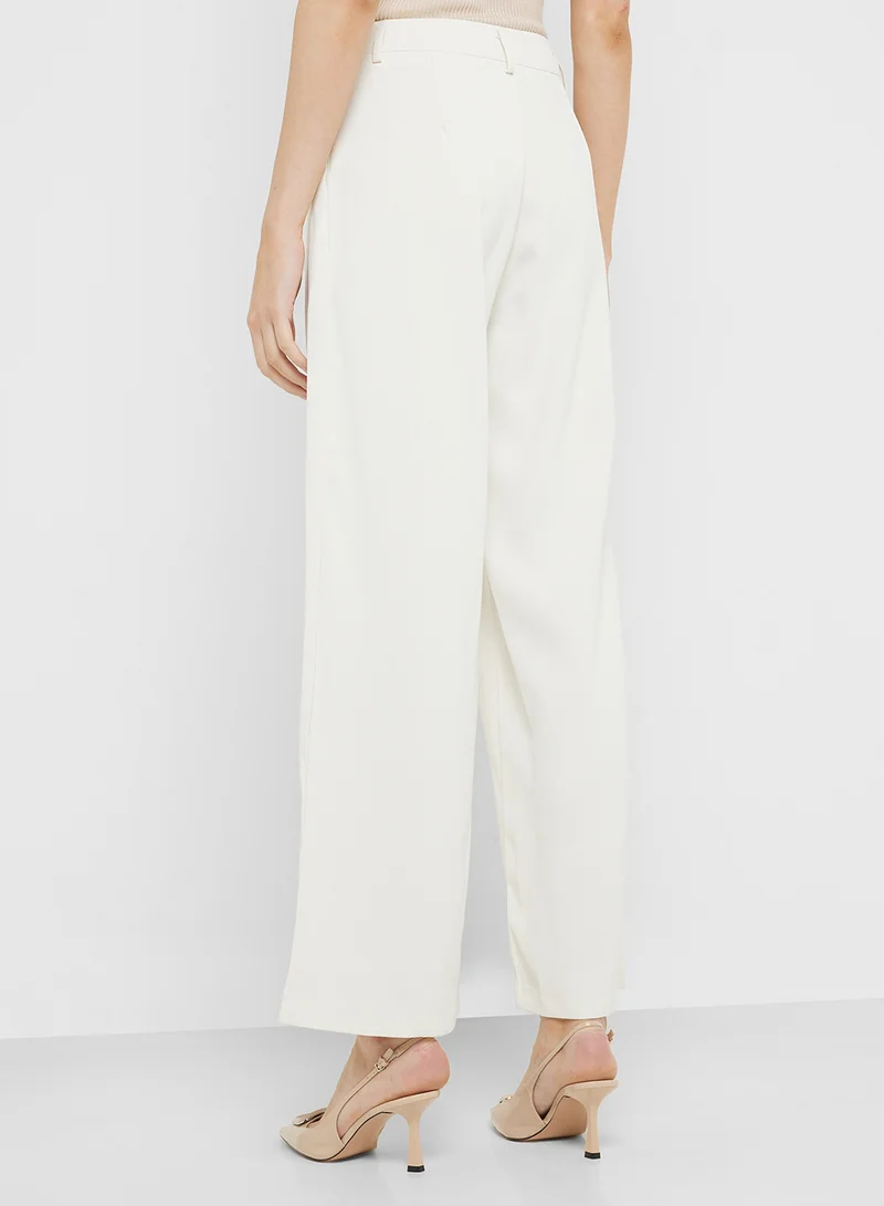 ELLA High Waist Straight Fit Trouser