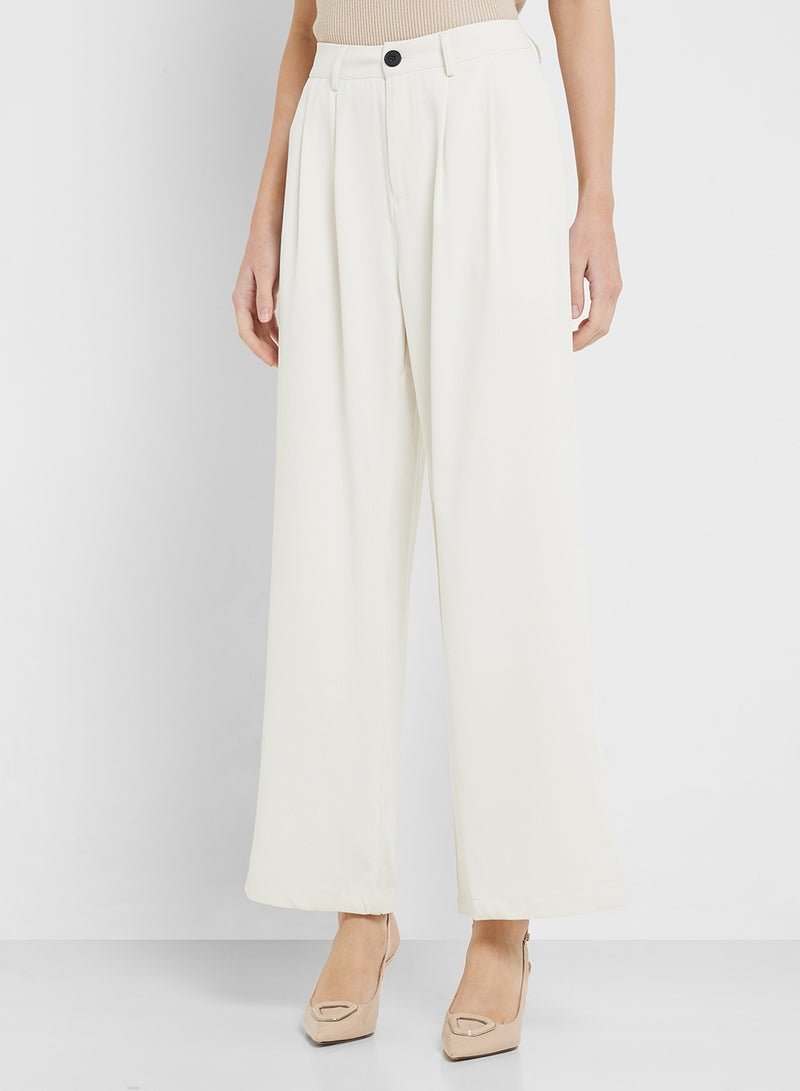 ELLA High Waist Straight Fit Trouser - Image 1
