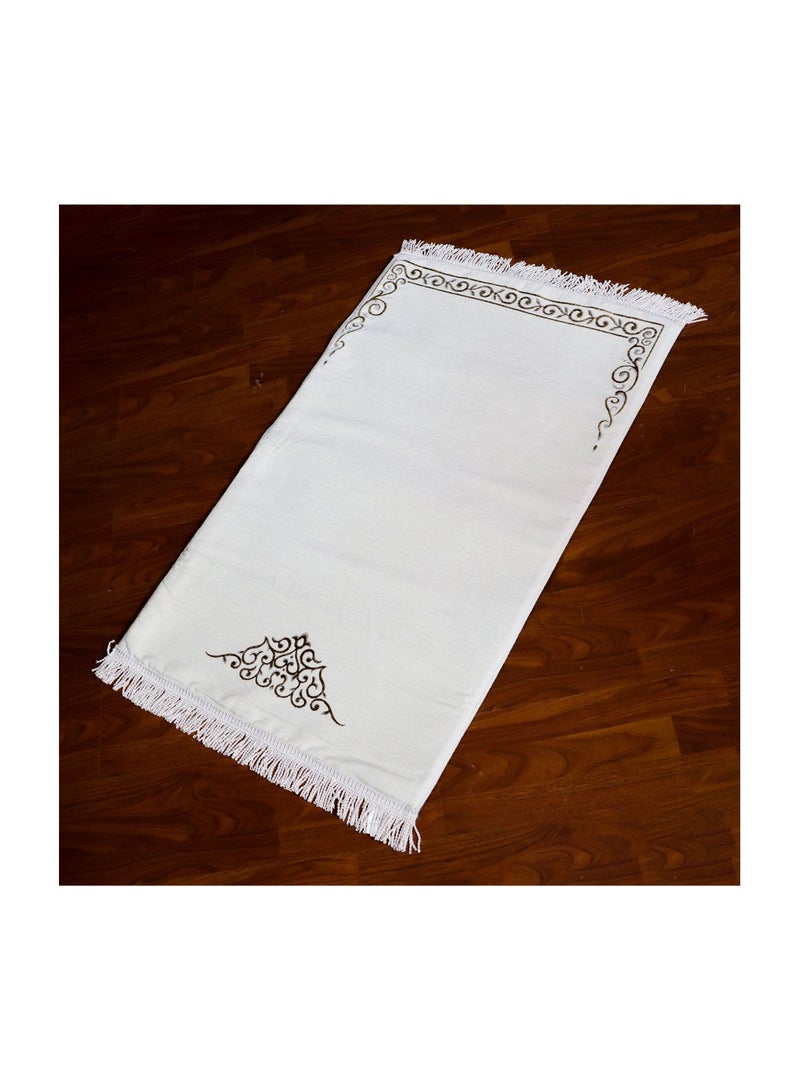 SUNDUS سجادة صلاة السلام - أبيض - Image 1