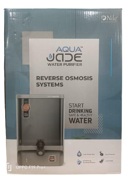 PUREONE Aqua Jade ROUVUFAlkaline Water Purifier Filter Black - Image 1