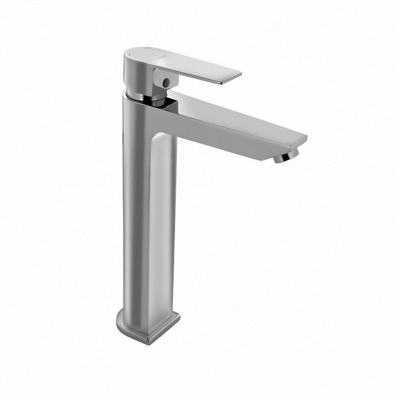 JAQUAR ARIA Series Table Mounted Tall Boy HOT and COLD BASIN MIXER Chrome TOP LEVER Brass Body Water TapFaucetCock for BathroomKitchen Wash Basin ARICHR39005B