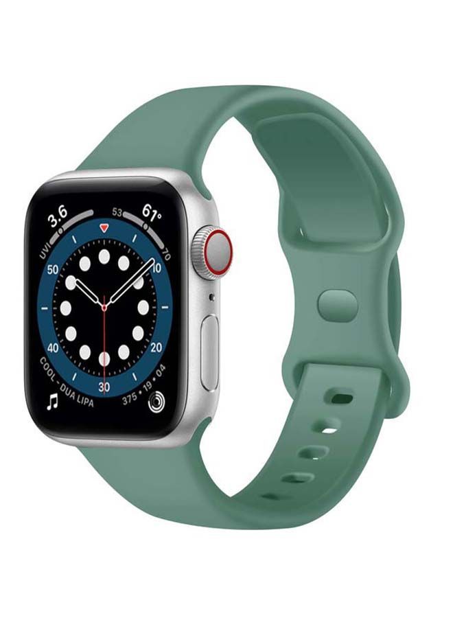 نيبمينينت سوار بديل لساعة أبل ووتش سيريس ‎1/2/3/4/5/6/SE مقاس 38/ 40 مم أخضر صنوبر - Image 2