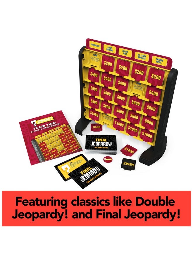 Spin Master Games Jeopardy! Family Edition Board Game Trivia Games Board Games for Family Night Fun Games for Game Night, for Adults and Kids Ages 10 and up - Image 3